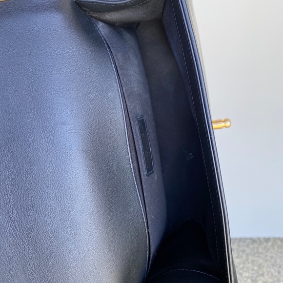 Chanel Boy Metallic Crumpled Goatskin Bag - Picture 7 of 11